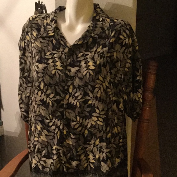 🌴NWOT Claiborne Too Fun Unisex Hawaiian Style Size XLarge Shirt Must Have 🌴 - Picture 3 of 9